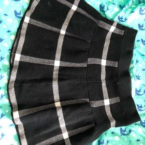 Plaid skirt